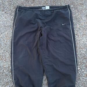 Y2K Black Nike Track Pants